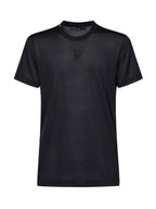 Dolce & Gabbana T-shirts and Polos Blue Silk - 48