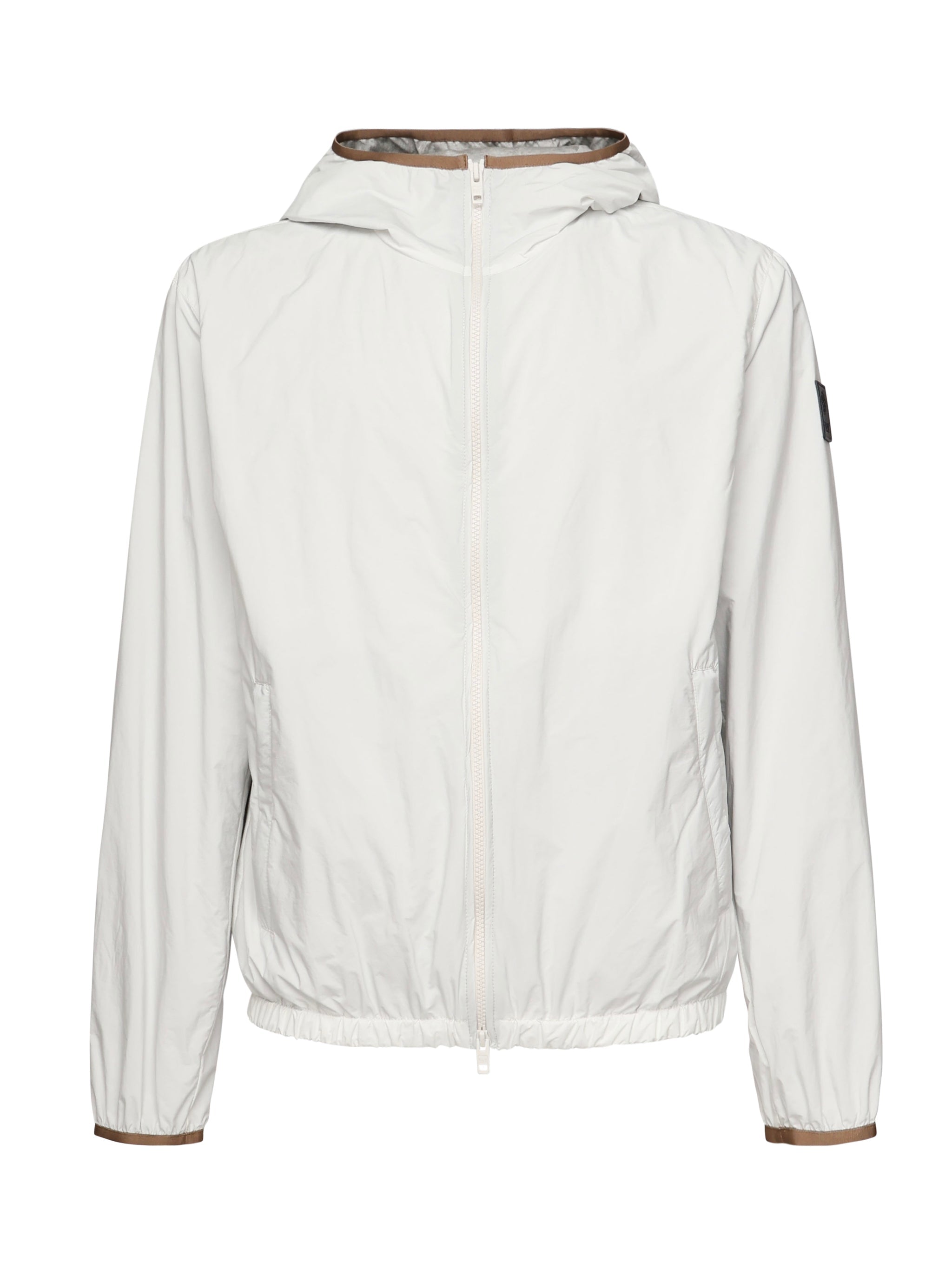 Fay Coats White Polyamide - S