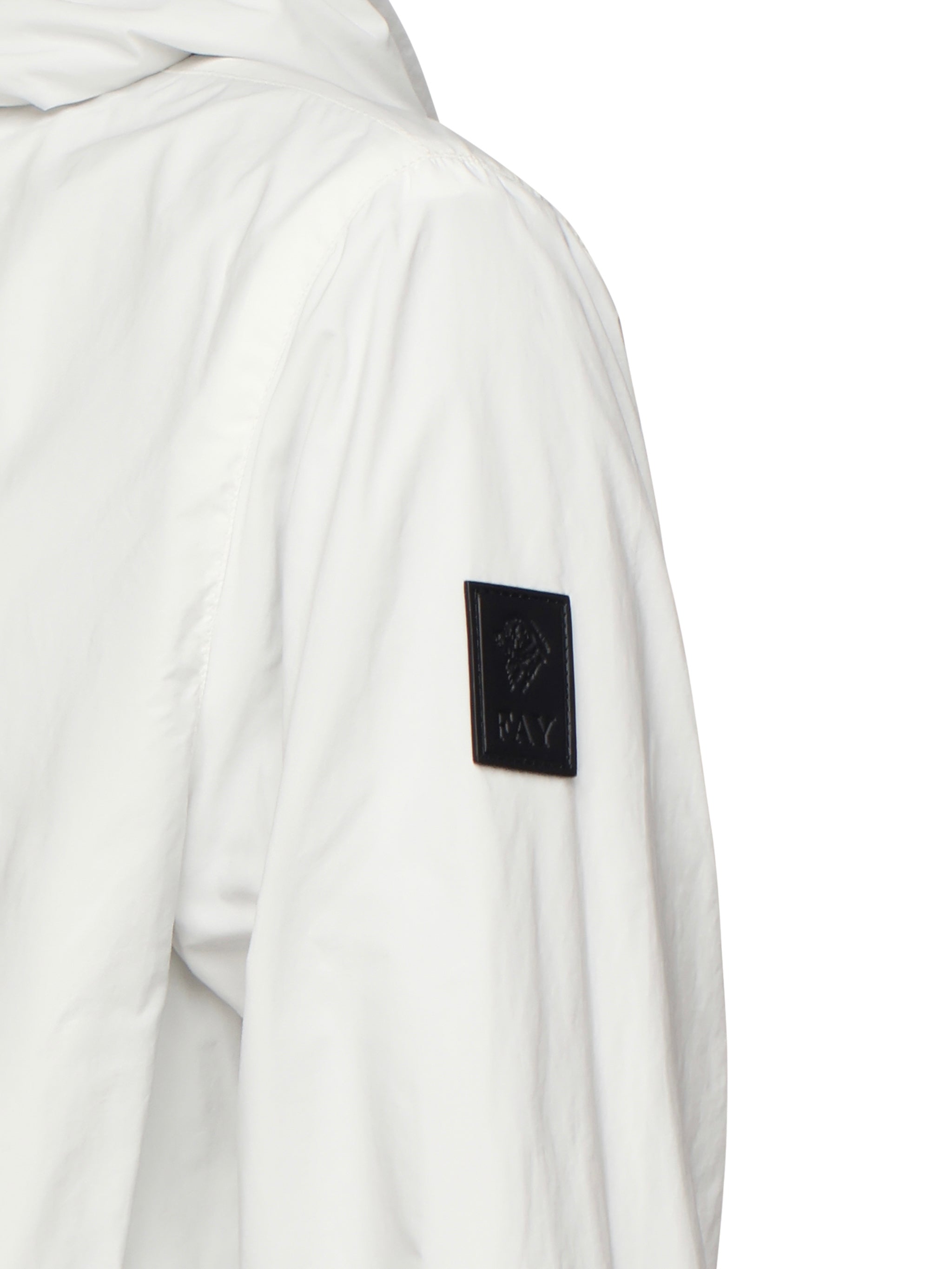 Fay Coats White Polyamide - S