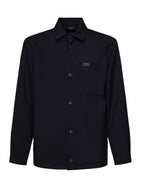 Fay Shirts Blue Virgin Wool