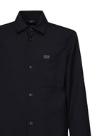 Fay Shirts Blue Virgin Wool