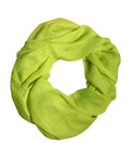 Women's Green Silk Rectangle Wrap Shawl Neck Warmer Scarf