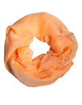 Women's Silk Rectangle Wrap Shawl Orange