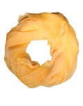 Women's Silk Rectangle Wrap Shawl Yellow