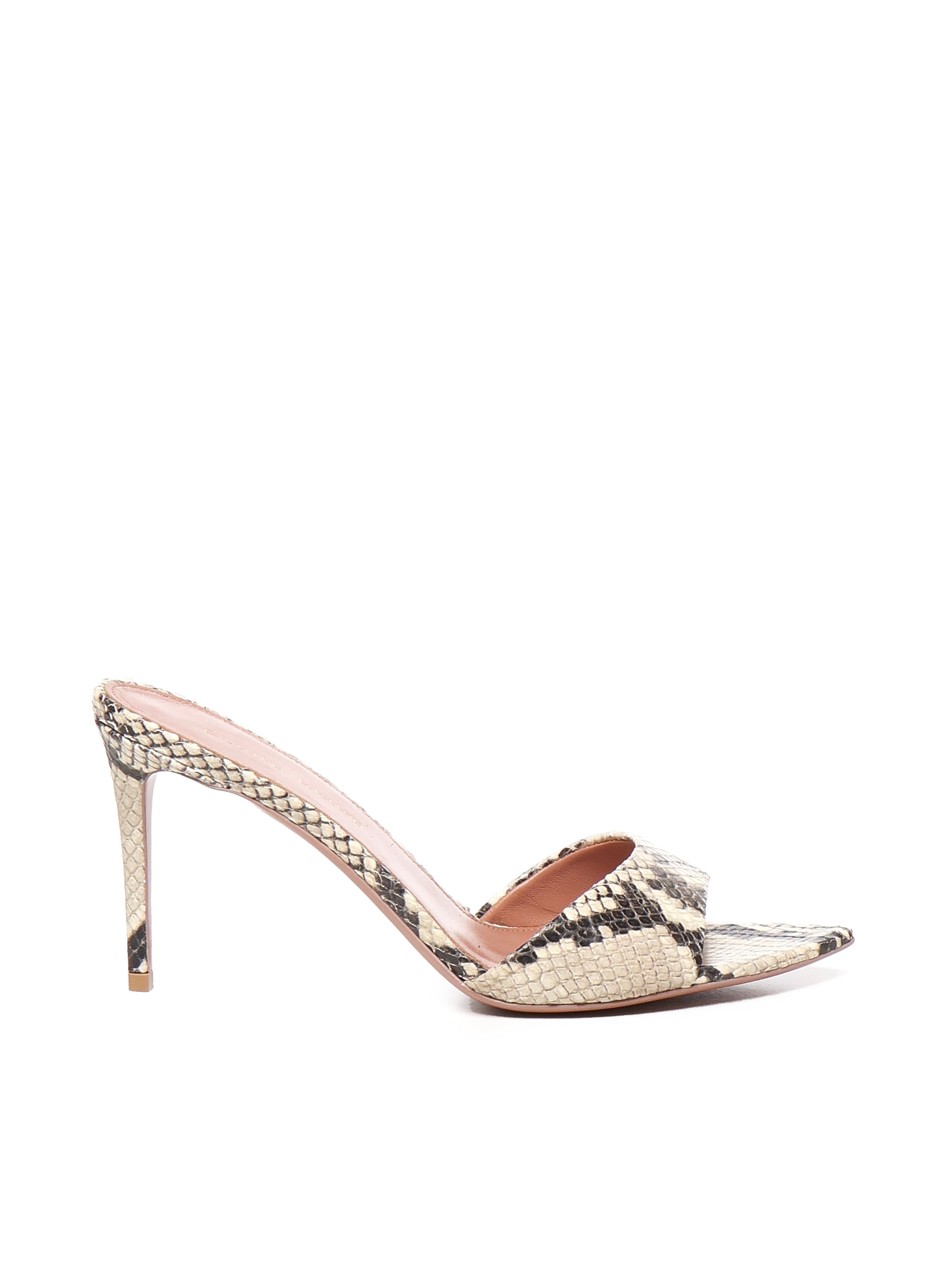 Giuliano Galiano Sandals Stone Calfskin - 40
