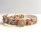 Christmas Dachshunds Handmade Dog Collar