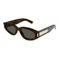 Saint Laurent SL618002 Tortoiseshell Acetate Sunglasses — Brown