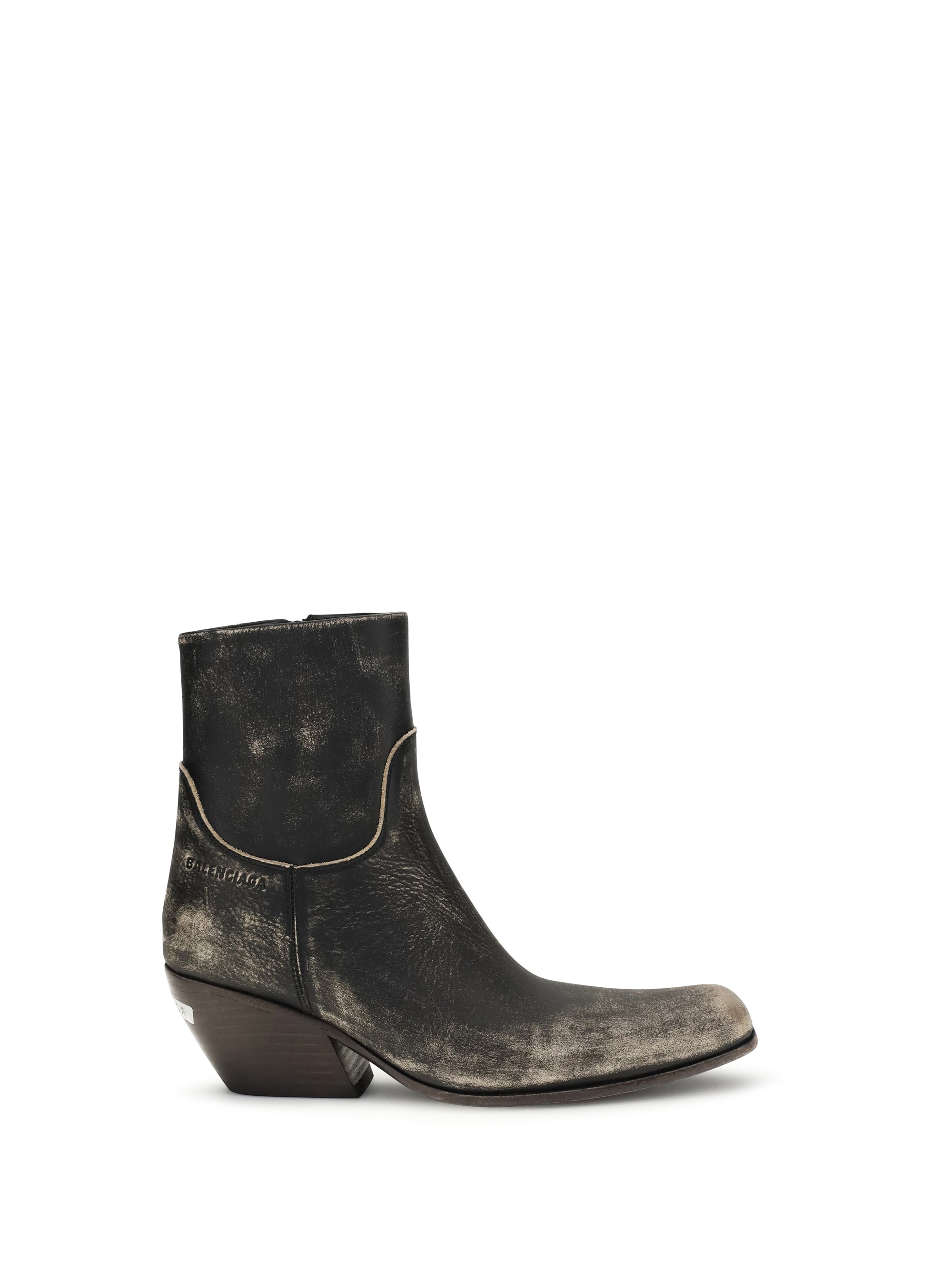 Botín Balenciaga Memphis — Negro