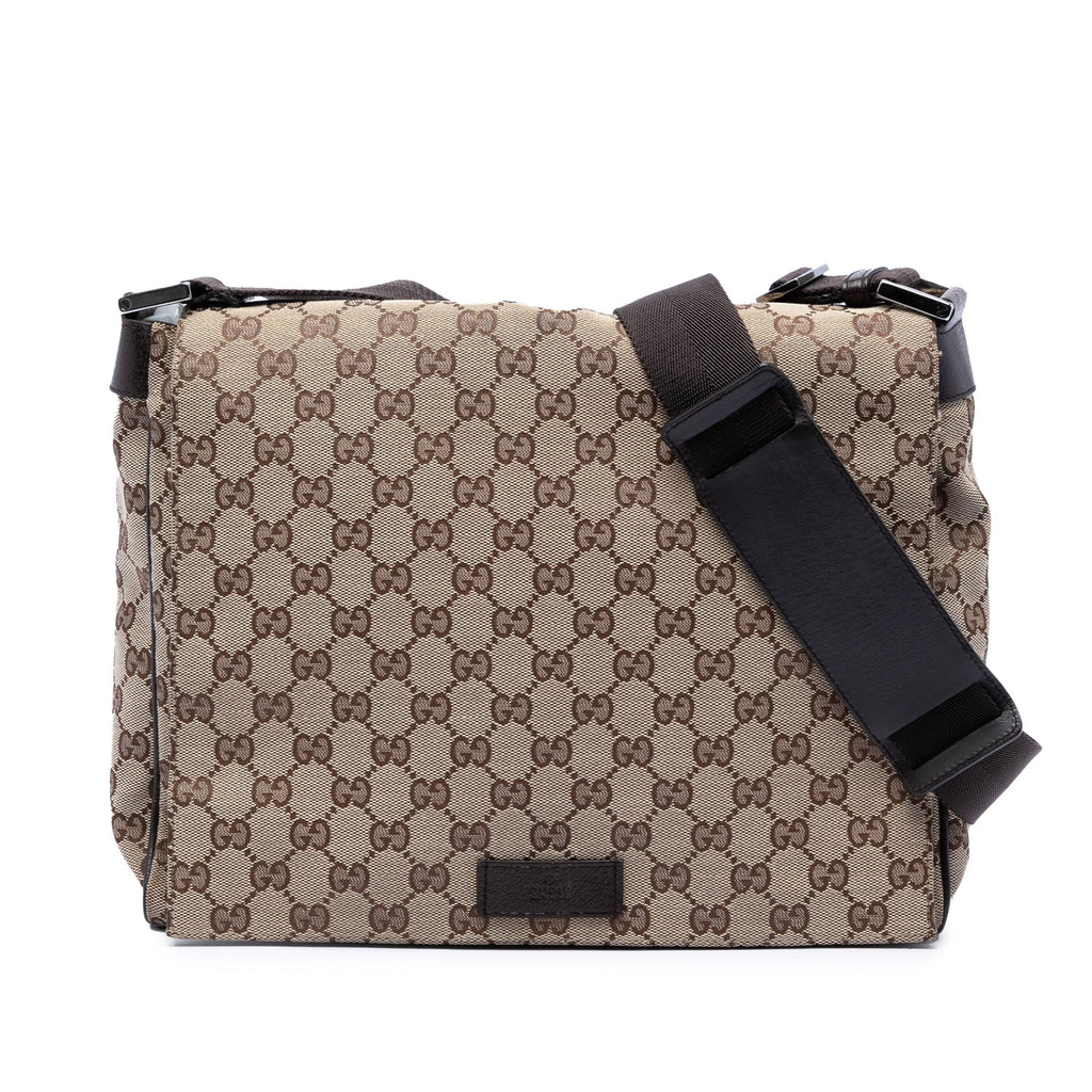 GG Canvas Messenger Bag