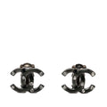 CC Brass Strass Lacquered Clip On Earrings