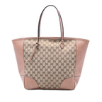 GG Canvas and Leather Bree Tote