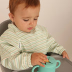 Babero con manga impermeable  Funny Polka Dots Nenina & Co