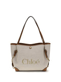 Chloé Clover Tote Bag — Brown