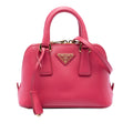 Mini Saffiano Lux Promenade Satchel