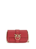 Pinko Love Shoulder Bag — Red
