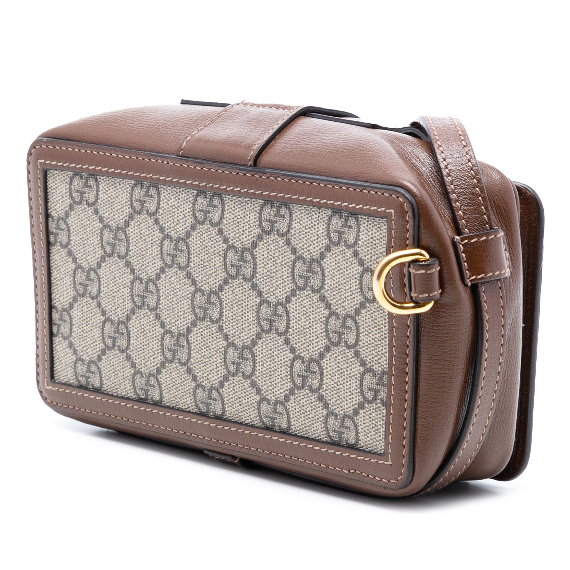 Mini GG Supreme Clasp Crossbody
