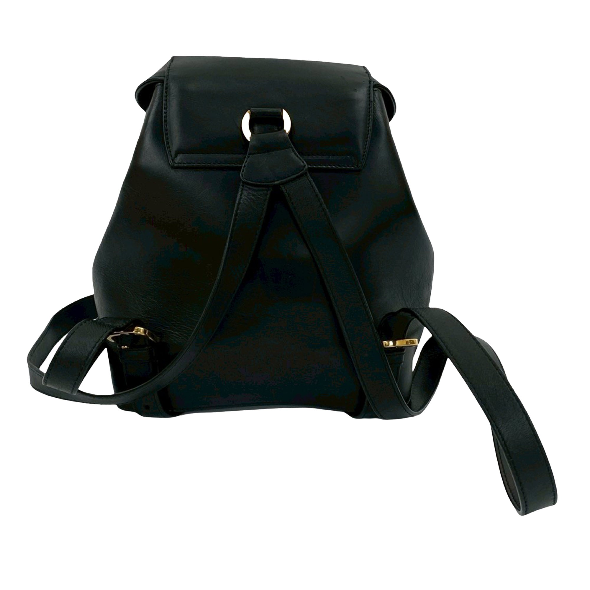 Gancini Calfskin Leather Backpack