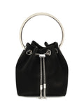 Jimmy Choo Bon Bon Bucket Bag — Black