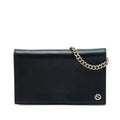 Leather Betty Wallet on Chain