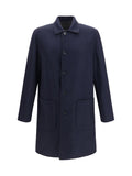 Etro Soho Coat — Navy