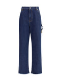 Darkpark Chain Jeans — Navy