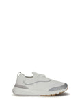 Brunello Cucinelli Techno Cotton Knit Sneaker — White