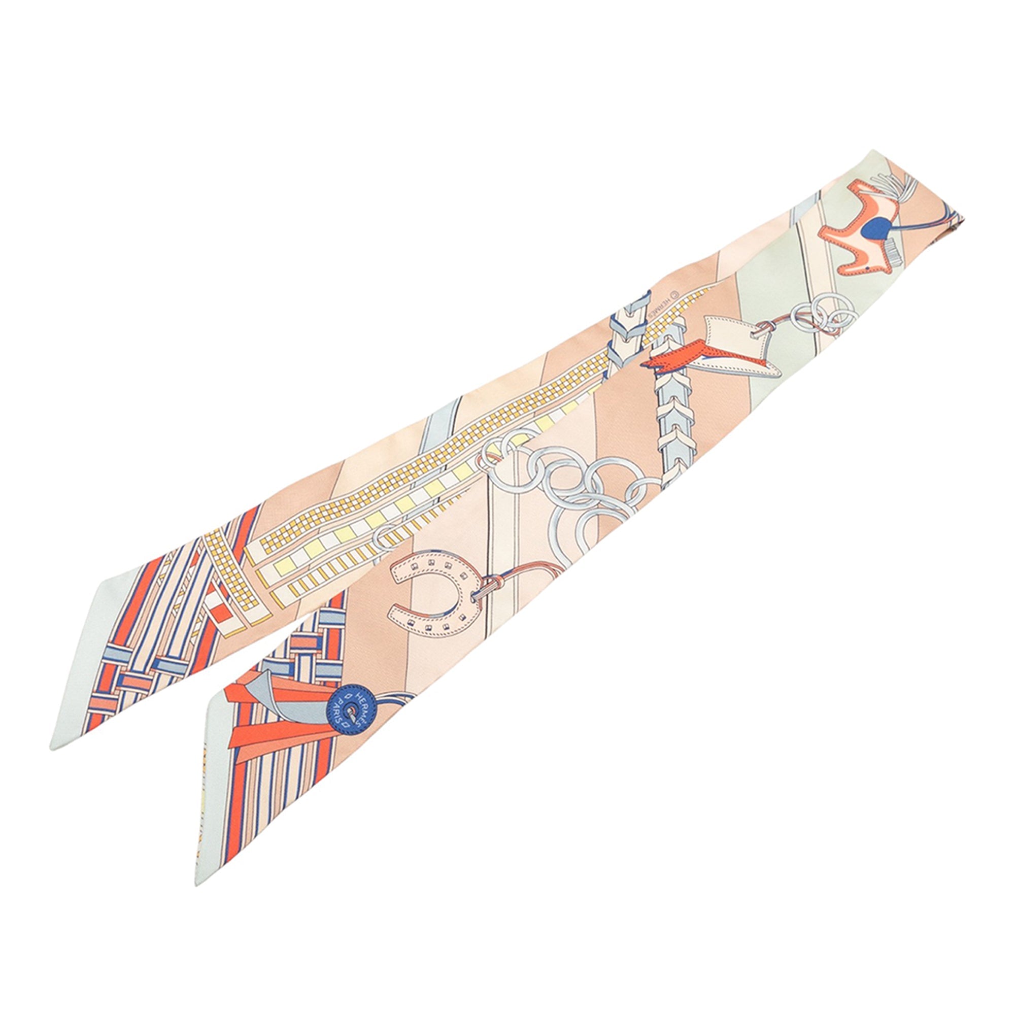 Brides et Gris Gris Silk Twilly Scarf