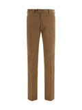 Germano Tailored Corduroy Trousers — Brown