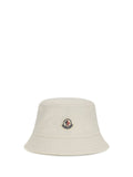Moncler L10933B0002254A1K Bucket Hat — White