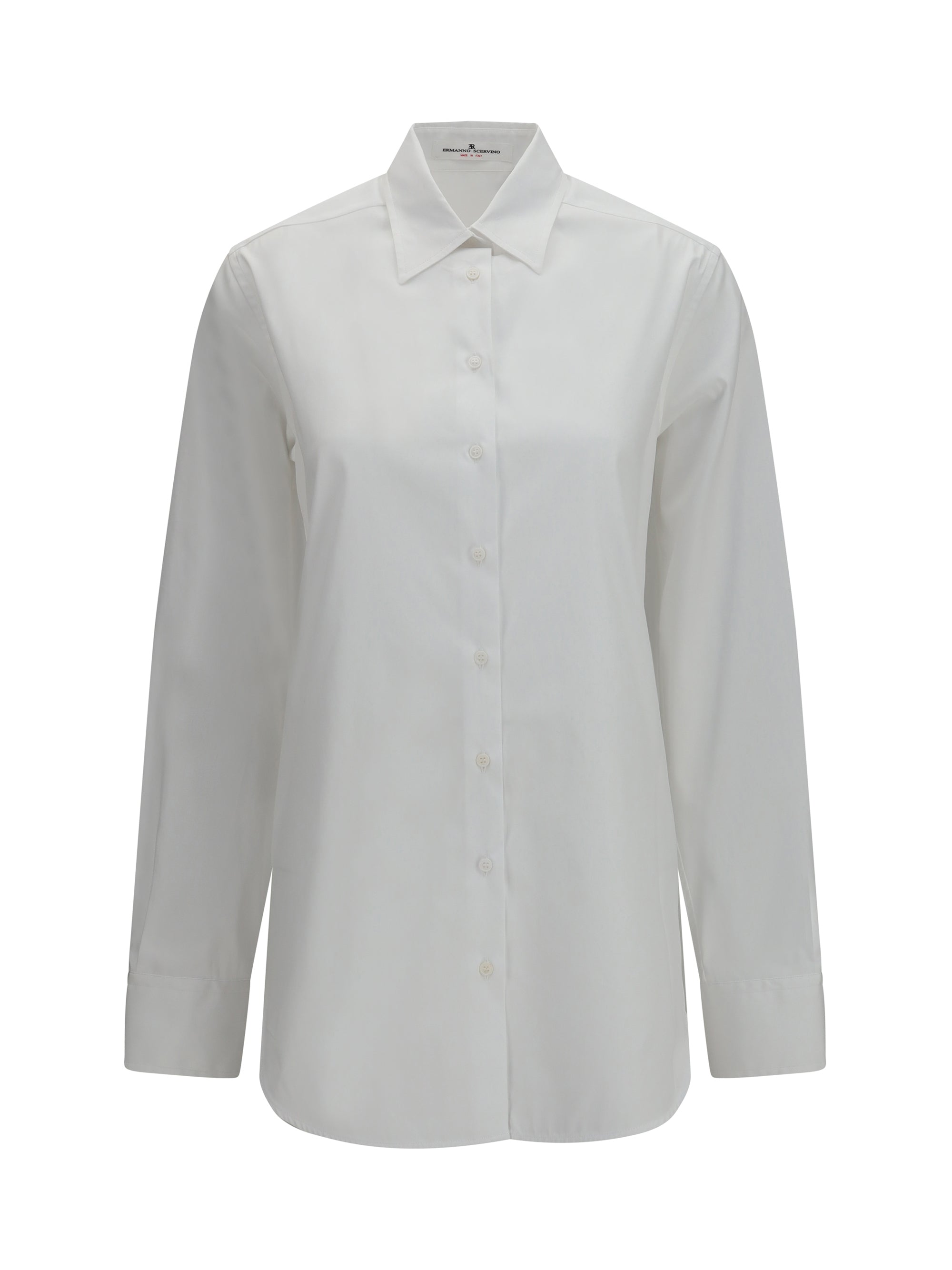 Ermanno Scervino Cotton Shirt — White