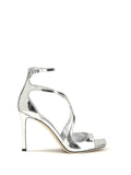 Jimmy Choo Azia Heel Sandal — Silver