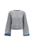 Haikure Karine Pollock Sweater — Gray