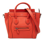 Nano Leather Luggage Tote