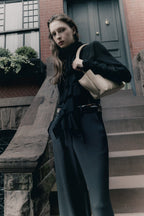 Pantalones Adela gris marengo