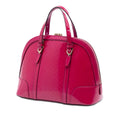 Small Microguccissima Patent Nice Dome Satchel