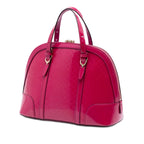 Small Microguccissima Patent Nice Dome Satchel