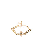 Gold Plated Strass Flower Power Bracelet