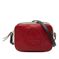 Small Tricolor Leather Soho Disco Crossbody
