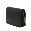 Paris Cuba Square Quilted Caviar Thread Around Wallet On Chain