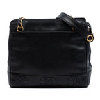 Triple CC Caviar Tote