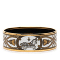 Wide Enamel Grand Apparat Bangle 65