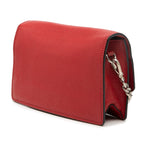 Goatskin Madras Miu Logo Crossbody