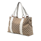 Medium GG Canvas Bamboo Libeccio Tote
