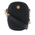 Quilted Leather Medusa Belt Pouch Crossbody