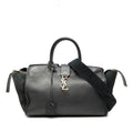 Small Leather Downtown Cabas Satchel
