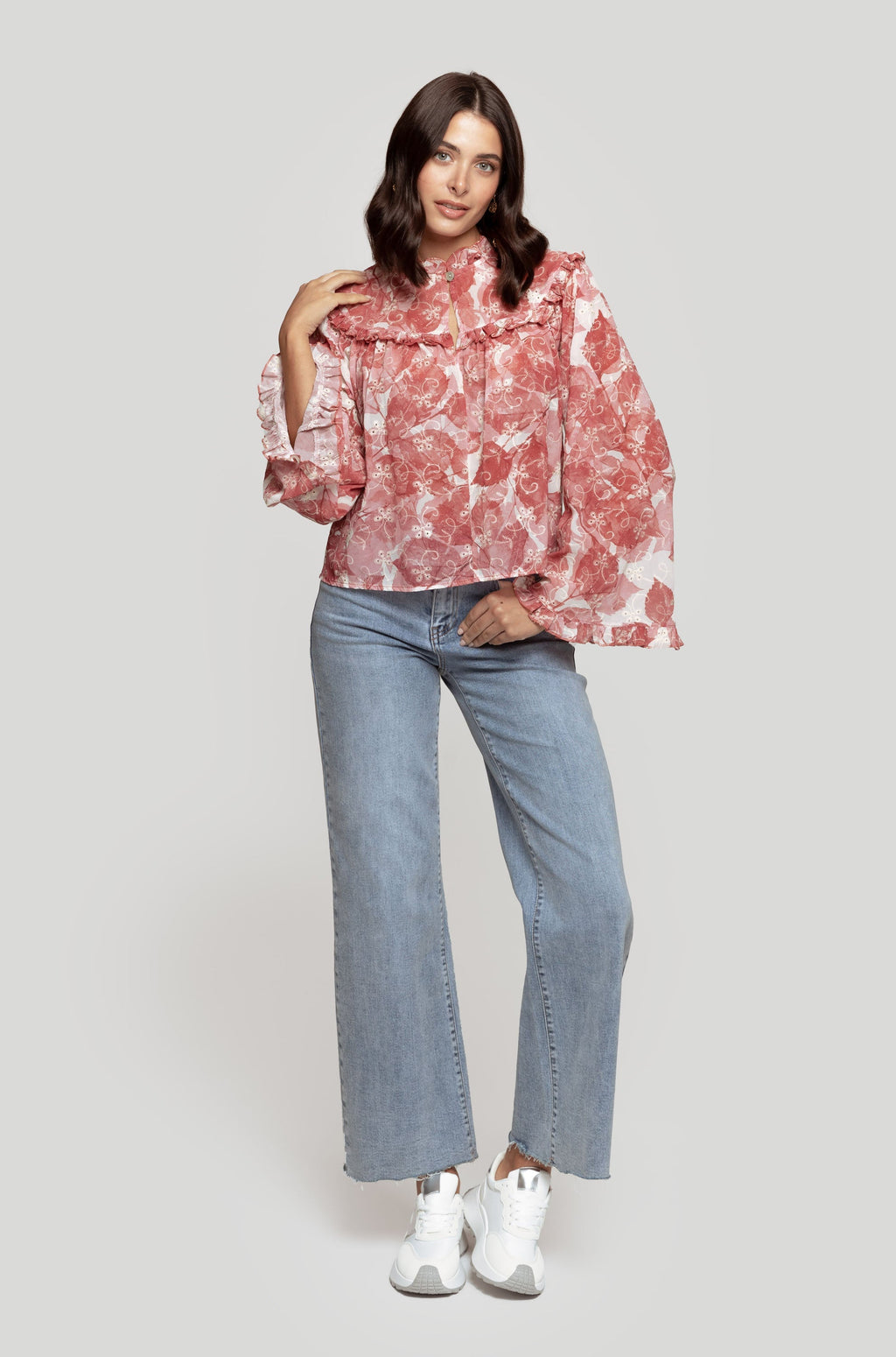 BLUSA  ESTAMPADA