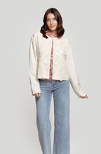 CHAQUETA  CON STRASS
