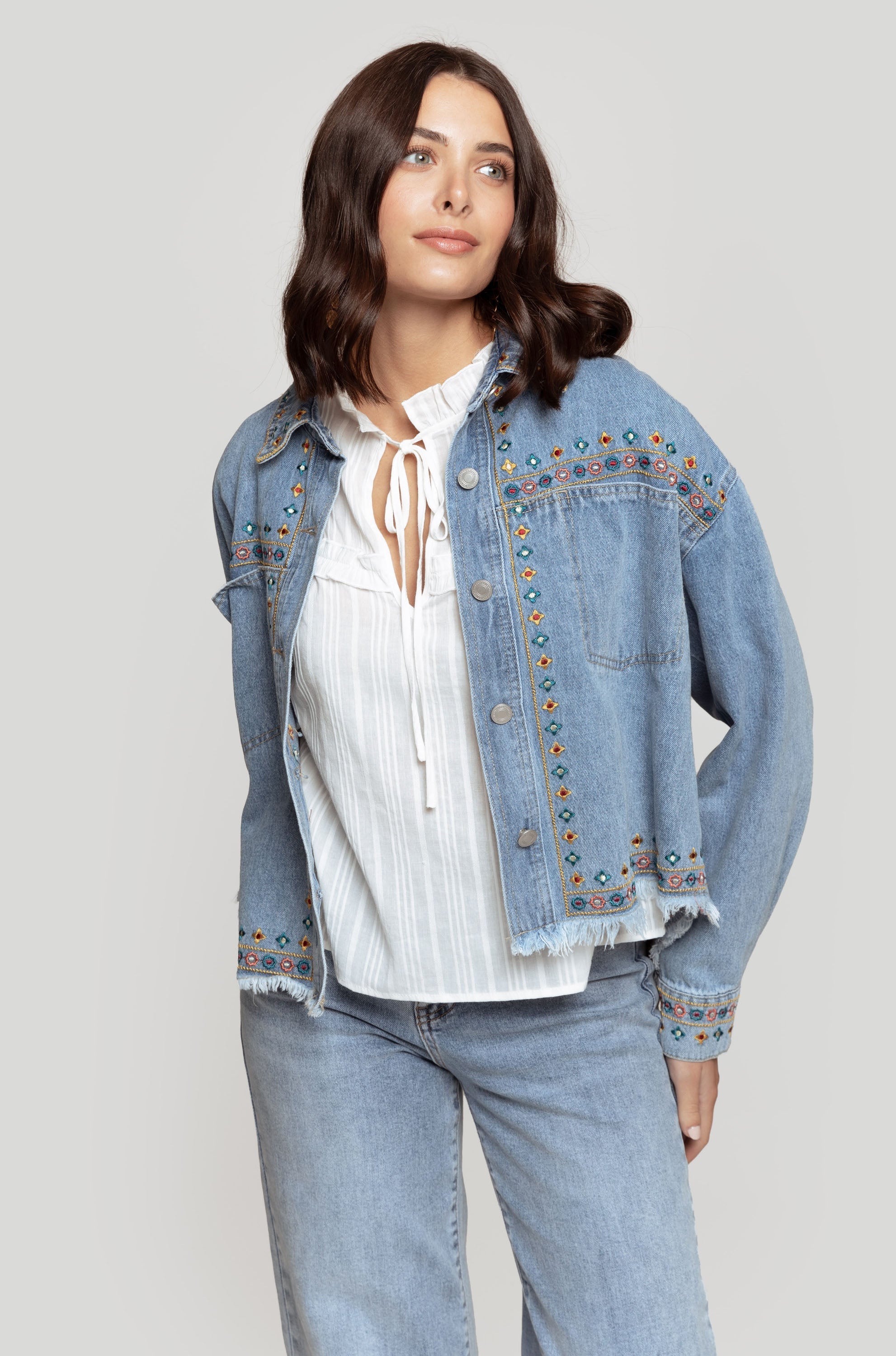 CAZADORA  DENIM