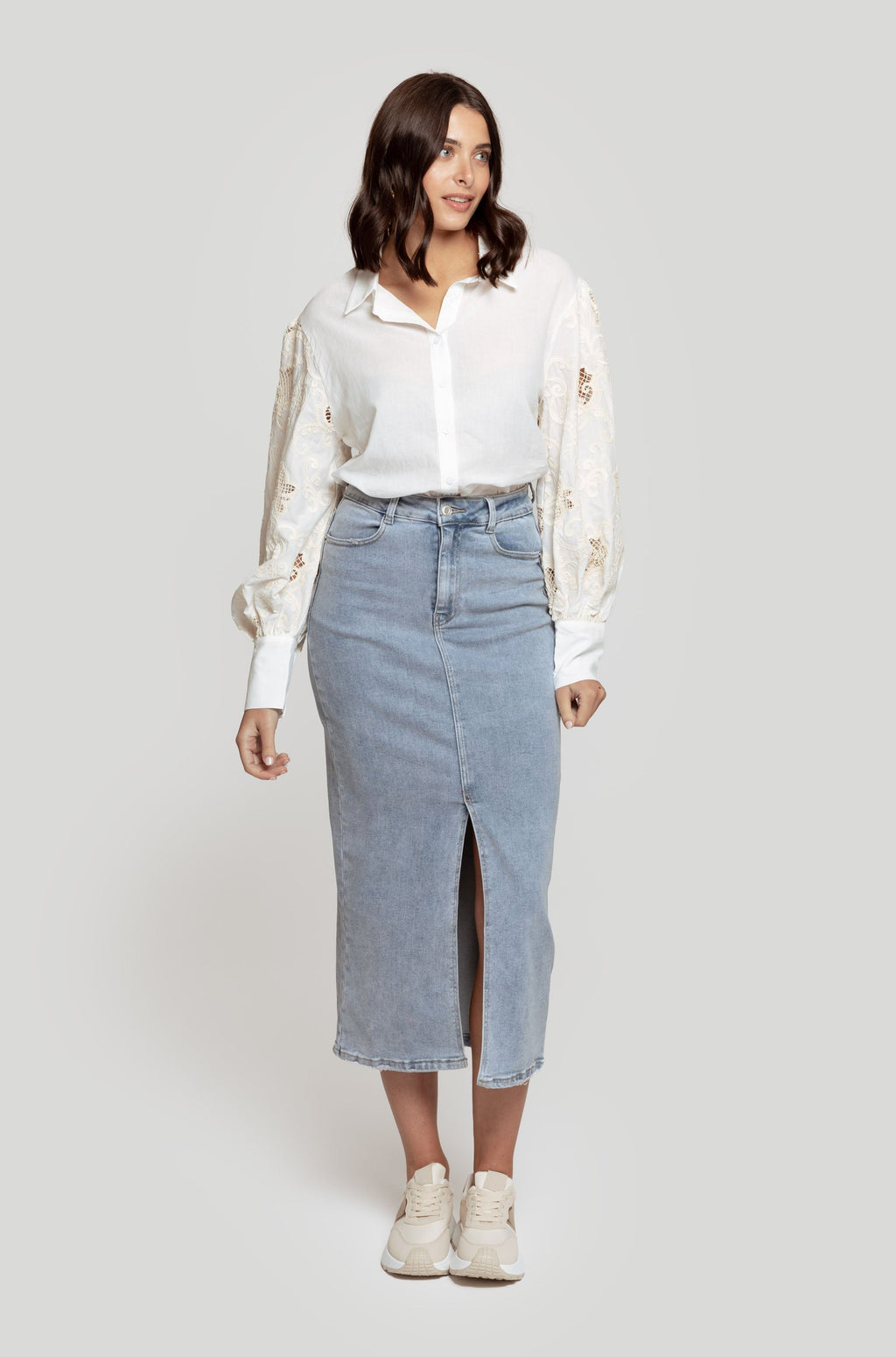 CAMISA  CON CROCHET