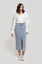 CAMISA  CON CROCHET